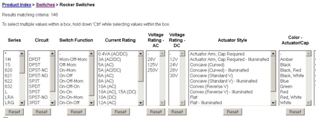 Digi-Key selection