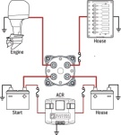 Typical 1 Engine 2 Battery ACR Config