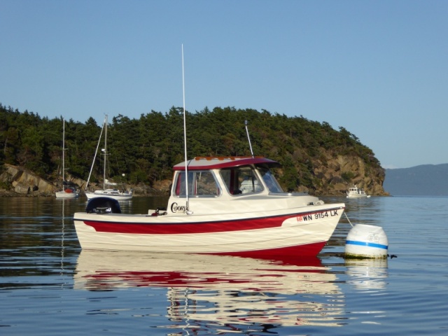 Boat #14 (2013-2017): 1990 Anger 16 repowered with 2014 Tohatsu 50. Sold to my friend Sam in 2017 after a year of owning the 22'