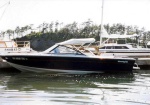 Boat #4 (1998-2001): 1984 Beachcraft 19 with MerCruiser 470. Seen here at Sucia Island.