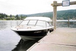 Boat #4 (1998-2001): 1984 Beachcraft 19, at Lake Whatcom.