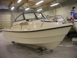 Boat #6 (2003-2012): 2003 Arima 16' seen here during Arima factory in Kent in 2003.  Ordered new in spring 2003.