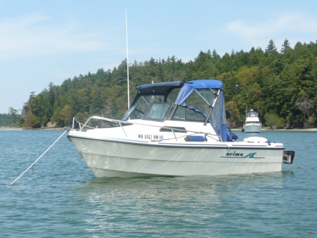 Boat #6 (2003-2012): 2003 Arima 16' Sea Explorer.