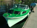 Boat #8 (2004-2008ish): 1956 Bellboy 16' Express at Lake Mayfield