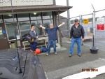 Bill, Robert & Ken at the Anacortes Airport Friday morning.