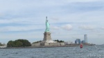 Jersey City,NYC harbor area with the Statue Of Liberty