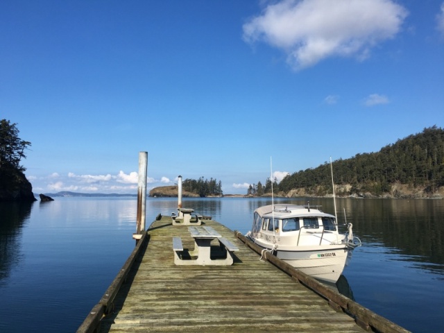 Bowman Bay State Park float on Saturday morning