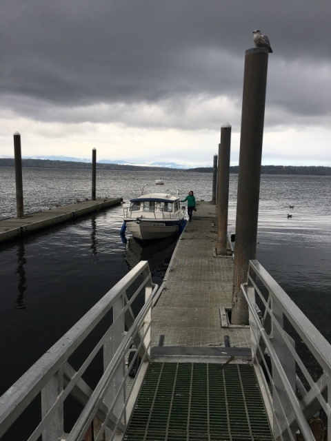 Launching from Camano State Park
