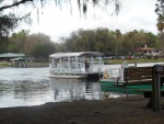 Swim to the park or take the ferry.