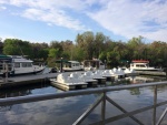 Dory\'s on the dock. Overnight to Ponce De Leon Springs