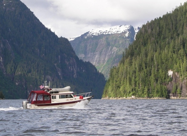 Anna Leigh in Rudyerd Bay