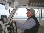 Dave Olson at helm 6-11-06