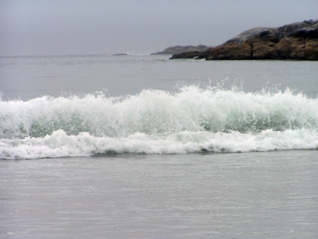 Surf at West Beach on Calvert Island 6-13-06