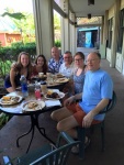 Family.  Nieces and uncles breakfast