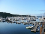 A calm Friday Harbor Marina Saturday evening May 16th