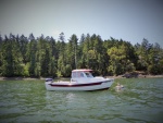 On the buoy at Hope Island May 30, 2015