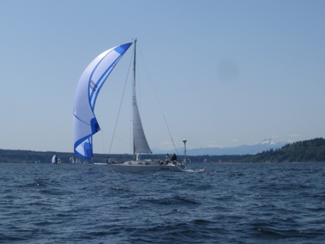 Sailboat near Kingston. May 3, 2015