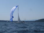 Sailboat near Kingston. May 3, 2015