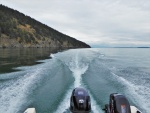 Cruising around the South end of Lummi, now heading towards Clark Island.