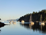 A calm Saturday evening in Fossil Bay, June 13, 2015.