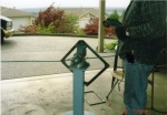 June 2005: Putting a radius on the window frames.