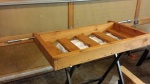 Cooler rack made from Cedar 2x4