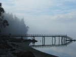 (c-dancer) Morning fog at Deer Harbor