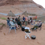 Gathering in Oak Canyon