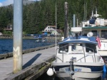 Warm Springs Bay boat & plane dock