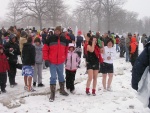 Kiwanis Polar Bear Plunge 2008
Temp Mid 20's with water at 33