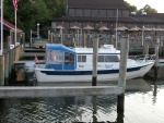 Berth #14 at ST. Michaels Marina. The calm before the storm that hit abt 0230. Awoke to check the lines and fenders to the 'rocking horse'.

Sun 04 Jun 2006 07:51:14 PM CDT