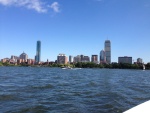 View from the Charles River toward the Boston side.