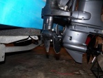 Suzuki 2.5 mounted on CD 16