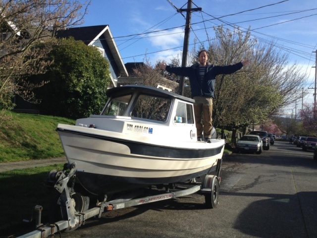 My new 1988 16' Angler!!