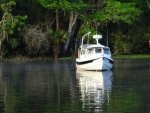 Thisaway anchored at De Leon Springs State park.