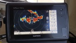 New Garmin 741xs - Radar view