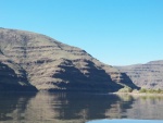 After putting in at Hell's Gate, I first went lower on the river.  Didn't see another boat all day or the next when I returned to the marina.