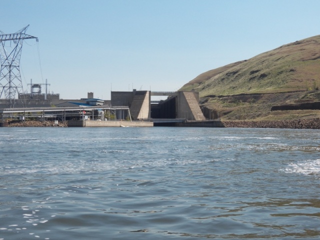 100 foot elevation gain in the locks.