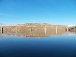 The Lyons Ferry railroad bridge, the longest and highest in the Union Pacific system.  I couldn't get all 3,920 feet into the picture.  It took four years to build.