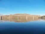 The Lyons Ferry railroad bridge, the longest and highest in the Union Pacific system.  I couldn't get all 3,920 feet into the picture.  It took four years to build.