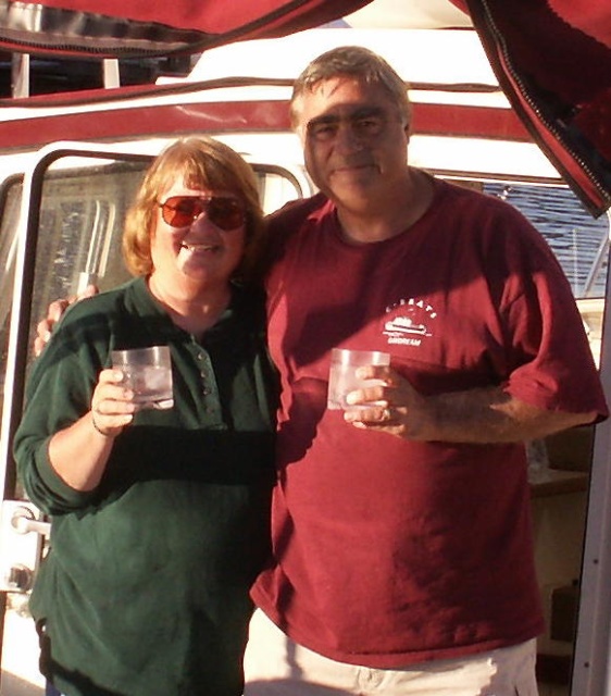 Pat and Patty at Gig Harbor 9-23-06