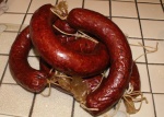 Sausages Out of Smoker