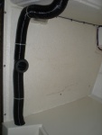 V berth to dash duct