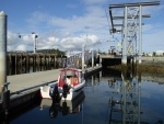 Launching at Cap Sante Marina in Anacortes Friday morning May 20th