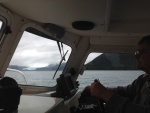 Cruising Passage Canal near Whittier, Alaska