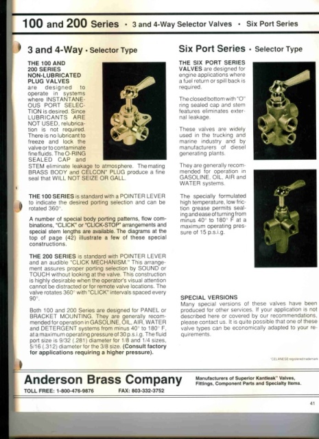 fuel SELECTOR INFO