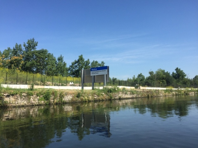 Electric Fish Barrier downstream of Chicago