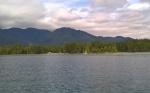 We launched at Skokomish Park, run by the Skokomish Nation.  $10.  This is in the afternoon when we returned.  Nobody was there in the morning.  No dock at this launch.