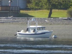 22 Cruiser with CF numbers on buoy July 9th, at Blakley Iland IIRC