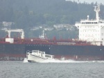 Not a C-dory but cool nonetheless...a Nordic 44 Test Boat running at what I estimated to be 25 knots, Anacortes July 11th, 2017